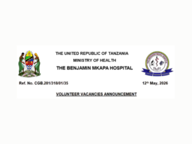 Nafasi za Kujitolea Hospitali ya Benjamin Mkapa (BMH) 2026