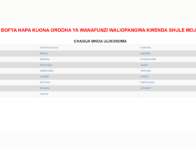 Jinsi ya Kuangalia Waliochaguliwa Kidato cha Tano 2026 na Form Six Selection 2026/2027 PDF