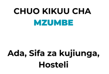 Chuo Kikuu cha Mzumbe