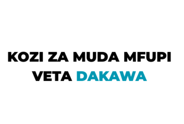 Kozi za Muda Mfupi VETA Dakawa 2026