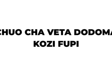 Kozi za Muda Mfupi VETA Dodoma 2026