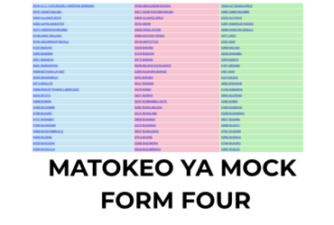 Matokeo ya Mock Kanda ya Ziwa Kidato cha Nne 2026