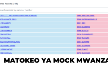 Matokeo ya Mock Mkoa wa Mwanza Kidato cha Nne 2026