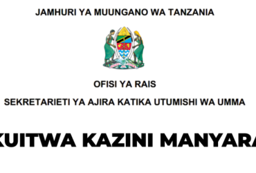 Walioitwa Kazini Ofisi ya Mkuu wa Mkoa Manyara Leo Julai 28, 2026