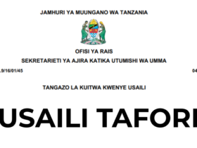 Usaili TAFORI 2026: Sekretarieti ya Ajira Yatangaza Ratiba ya Usaili kwa Waombaji wa Kazi