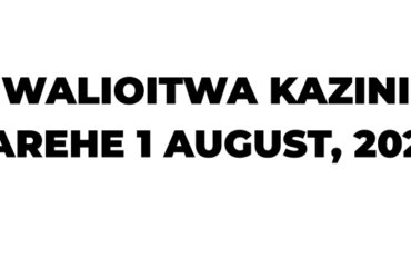 Walioitwa Kazini Sekretarieti ya Ajira Leo Agosti 1, 2026