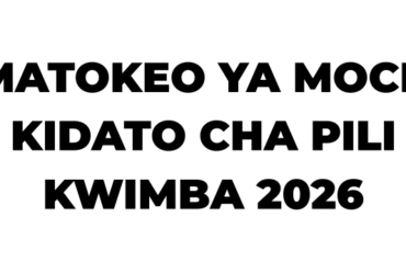 Matokeo ya Mock Kidato cha Pili 2026 Kwimba Mwanza