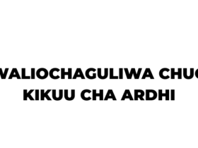 Waliochaguliwa Chuo Kikuu cha Ardhi (ARU) 2026-2027