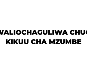 Waliochaguliwa Chuo Kikuu cha Mzumbe 2026-2027
