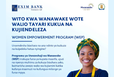 Exim Bank Yafungua Maombi ya Programu ya Uwezeshaji Wanawake (WEP) 2026