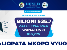 HESLB Yatoa Awamu ya Kwanza ya Mikopo 2026/2027 kwa Wanafunzi 165,775